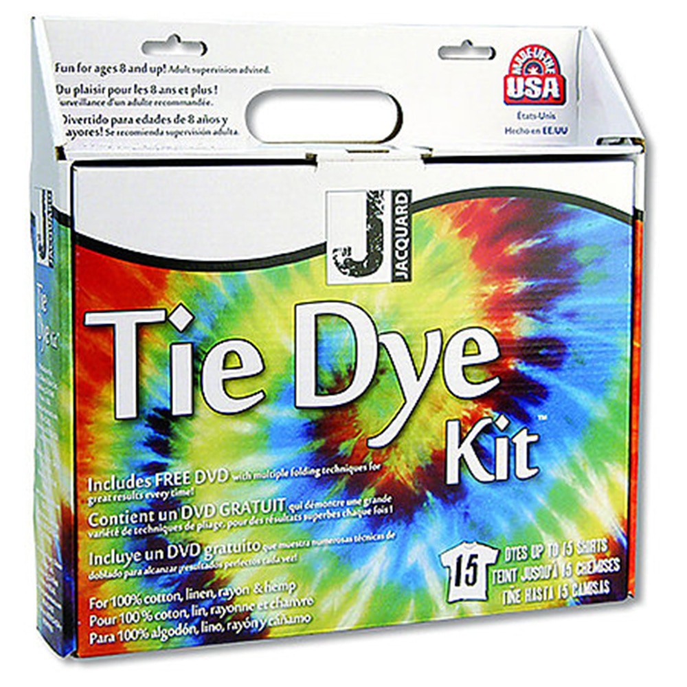 Jacquard, Fabric Supplies, Art & School, Tie Dye, Kit, 3255